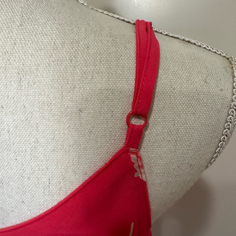 Floral print spaghetti strap tank top - Picture 4 of 4